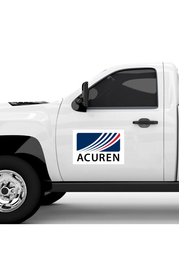 12''x8''  Car Door Magnet