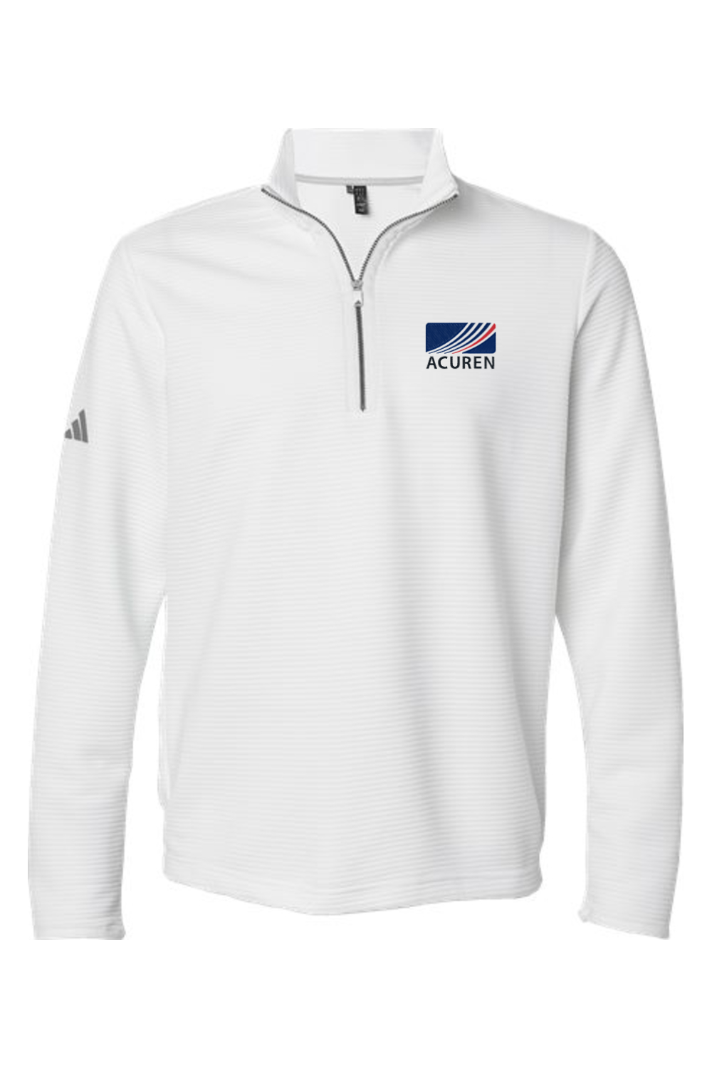 Alternative view of Men's Adidas Spacer Quarter-Zip Pullover