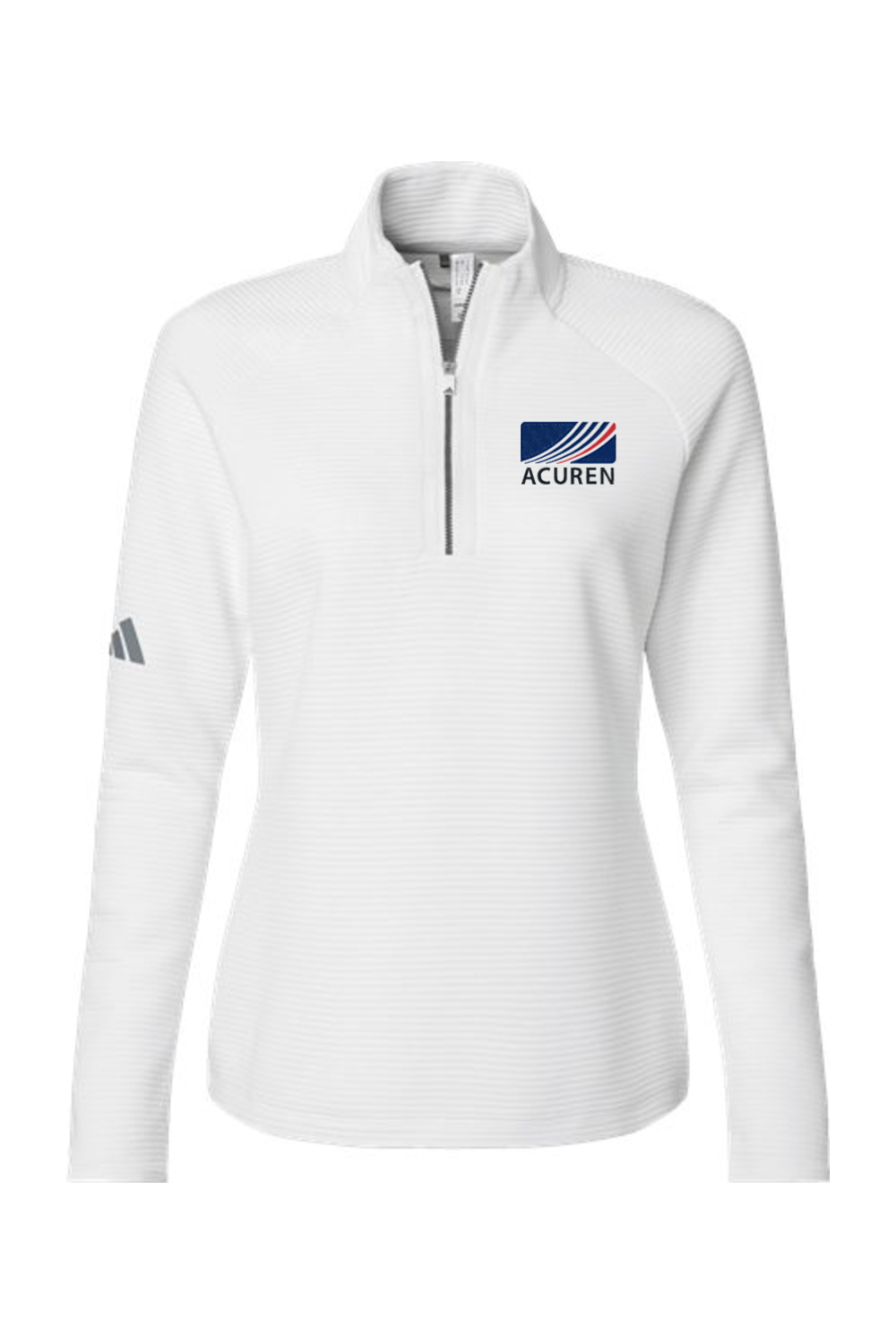 Alternative view of Women's Adidas Spacer Quarter-Zip Pullover